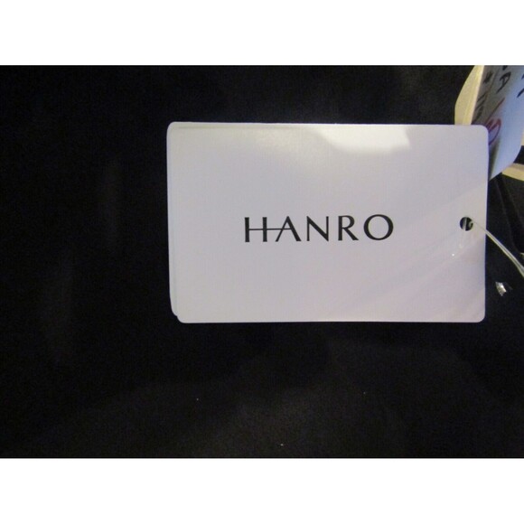 Hanro Allure Black Built In Bra Camisole Adjustable Straps Retail $135 NWT 36A - Picture 6 of 7